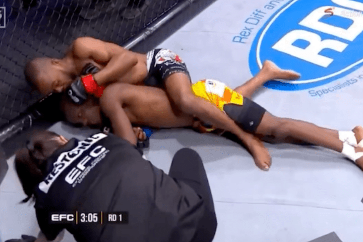 Terrifyingly Late Referee Stoppage: Fighter Out Due To Rear Naked Choke