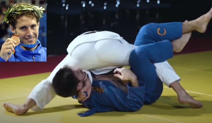 Catch Them with a Canto Choke From Half Guard by Judo Legend Flavio Canto