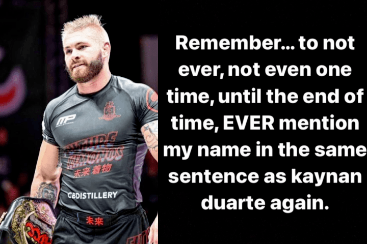 Gordon Ryan Reacts to Kaynan Duarte’s WNO Loss: “This Is An Embarrassment To Our Sport”