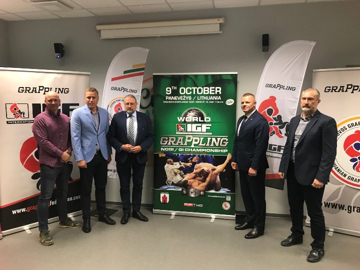 The World Grappling Championship in Panevėžys was presented