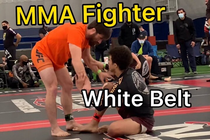 Watch: BJJ White Belt Wins NAGA Expert Division