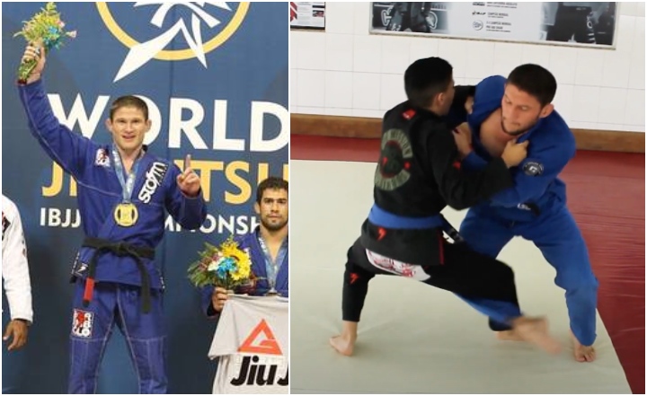 How BJJ World Champ Claudio Calasans Sets Up Kouchi Gari in Jiu-Jitsu