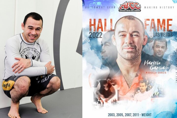 Marcelo Garcia Inducted Into ADCC Hall of Fame