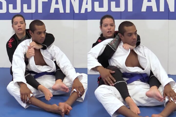 The Half Nelson Choke From the Back Will Surprise Your Opponents