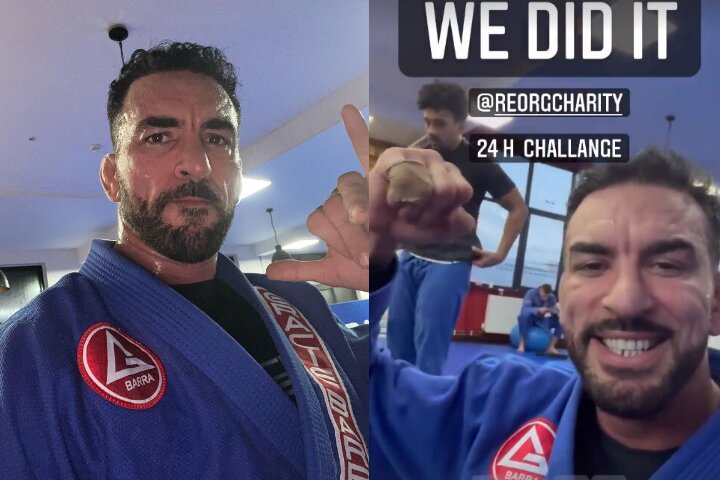 Braulio Estima Finishes 24-Hour BJJ Rolling Challenge for Charity
