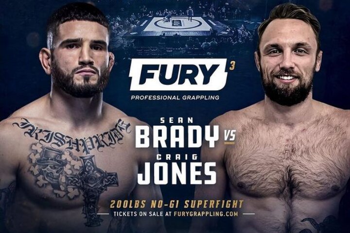 Craig Jones vs. UFC’s Sean Brady Scheduled for Fury Grappling 3