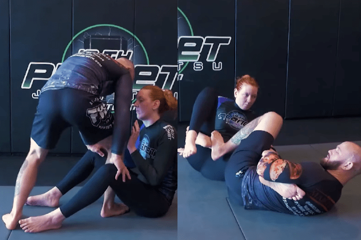 Backstep – The Basic Entry Into The BJJ Honeyhole Position