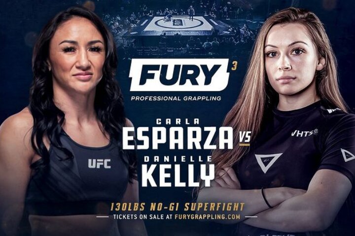 Carla Esparza vs. Danielle Kelly Set for Fury Grappling 3