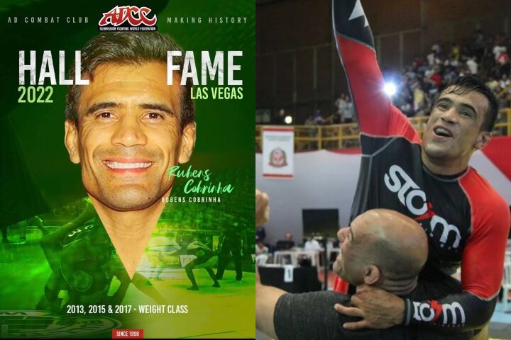 Rubens “Cobrinha” Charles Gets Inducted Into The ADCC Hall Of Fame
