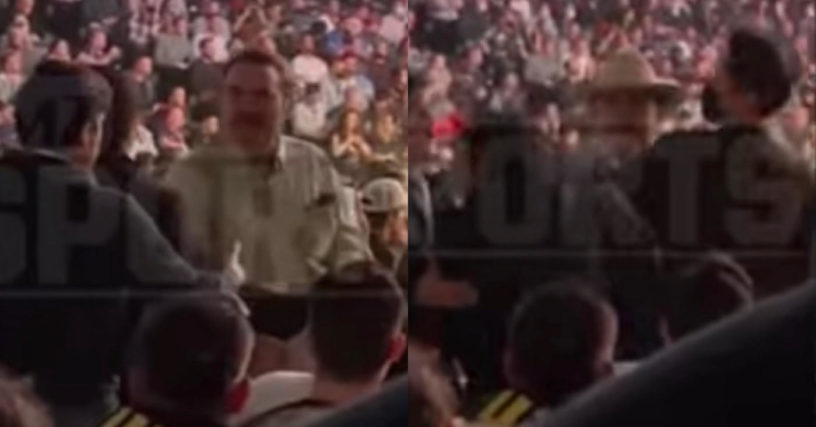 Watch: Retired MMA Legend Don Frye Punches Fan At UFC 270