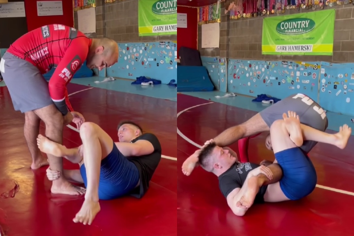 Jacob Couch Shows an Extremely Efficient Heel Hook Entry