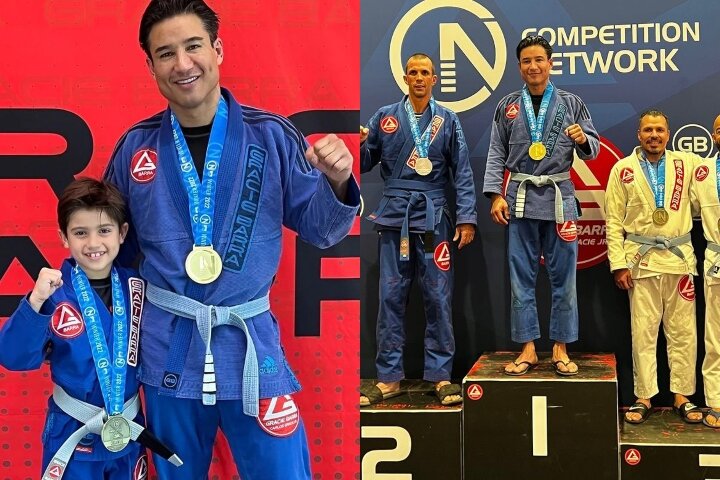 Actor Mario Lopez Competes & Wins BJJ Tournament with His Son