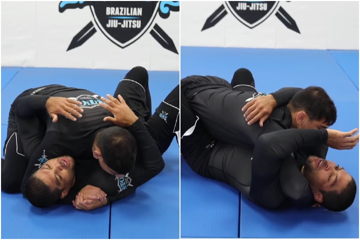 Andre Galvao Demonstrates An Easy Way To Recover Guard from Side Control