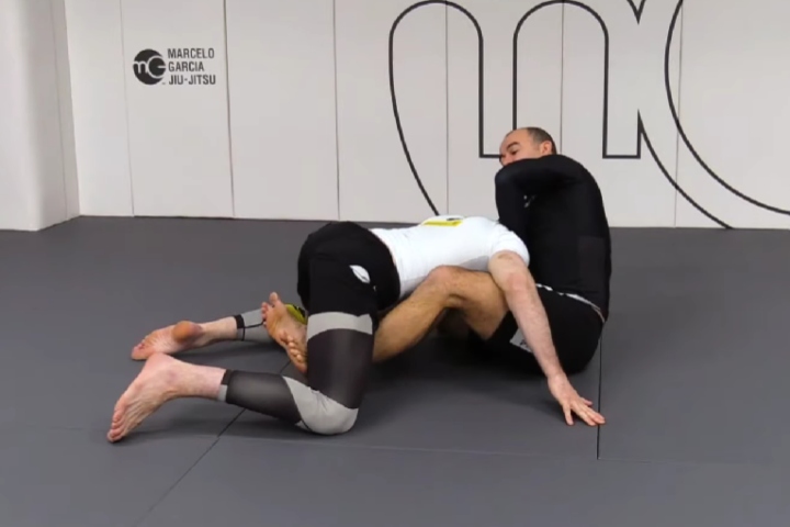 Marcelo Garcia Shows An Easy Guillotine Setup From Butterfly Guard