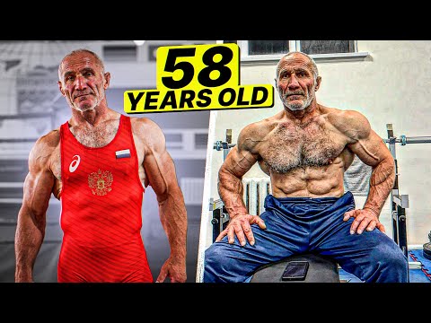 Old Man Strength: 58 Yr Old Wrestling Grandpa is Jacked
