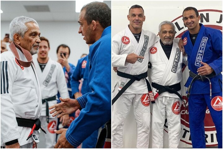 Roberto Aguilar, 76 Years Old, Promoted to BJJ Black Belt by Romulo Barral