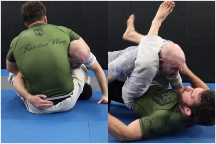 This Guillotine to Triangle Choke Setup Is Great for Beginners in BJJ