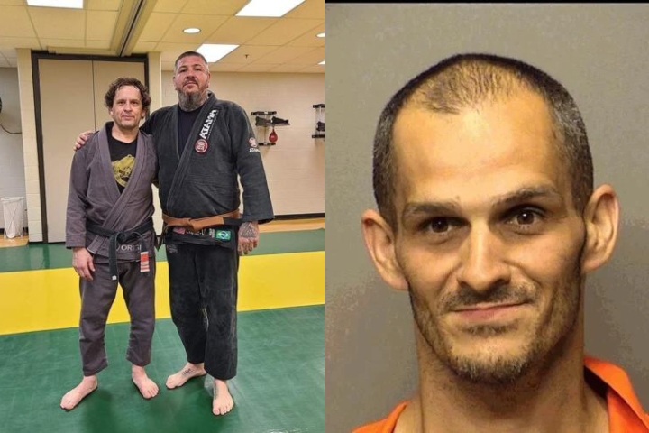 BJJ Brown Belt Chokes Out Suspect Who Was Attacking a Police Officer