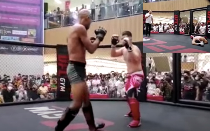 Two Guys Faked an MMA Fight & Were Called Out By BJJ Black Belt Referee