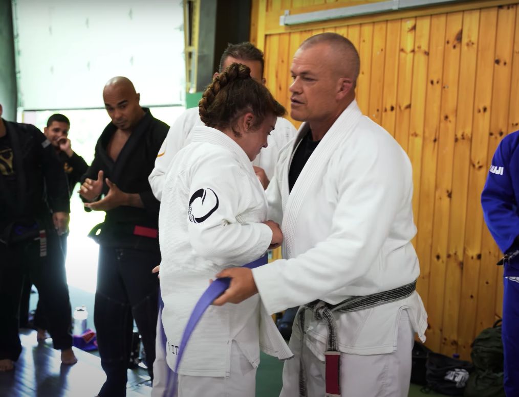 Emotional Jocko Willink Promotes His Daughter to Blue Belt in Jiu-Jitsu