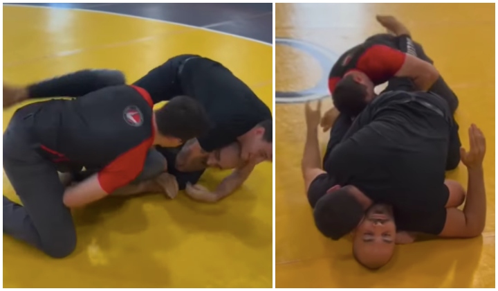 Two Cops Try To Hold Down A Jiu-Jitsu Black Belt; He Easily Taps Both Of Them Out