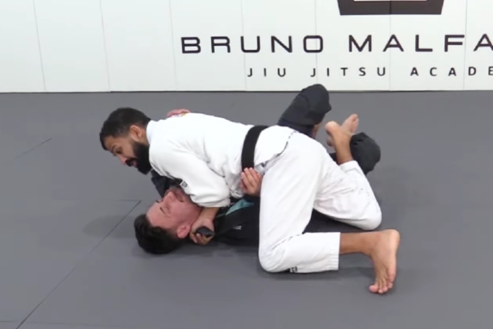 Here’s How To Do The Brabo Choke From Half Guard