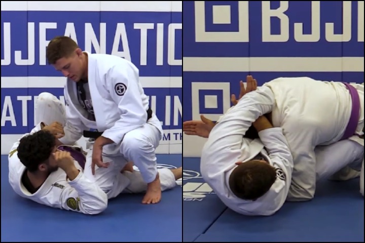 Try This Sneaky Diving Loop Choke Setup from Knee Slice Pass