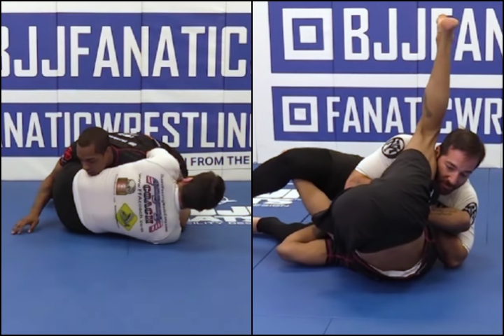 Try This Half Guard Sweep – With A Kimura Set In Place
