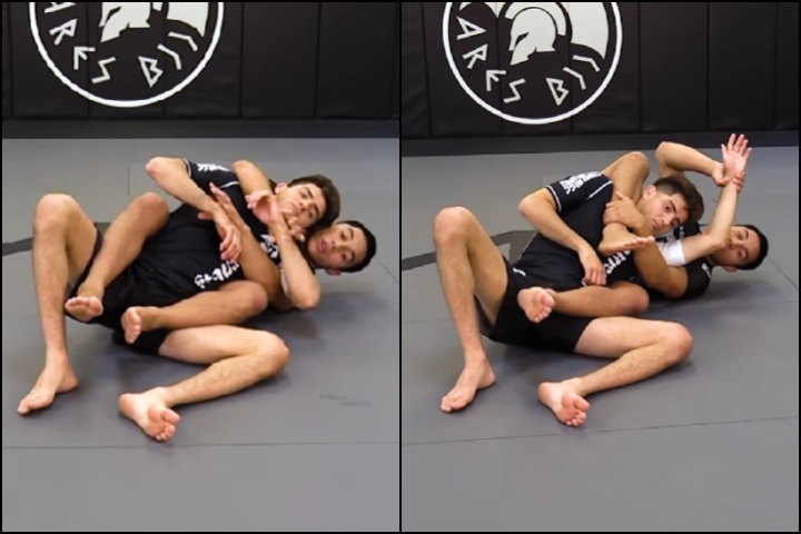 This Reverse Triangle Choke Setup From The Back Is The Easiest One You’ll Learn