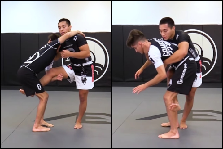 This Single Leg Counter to Back Take Is Surprisingly Easy