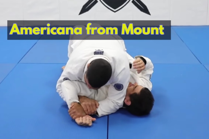 Are You A BJJ Beginner? Learn The Americana From Mount