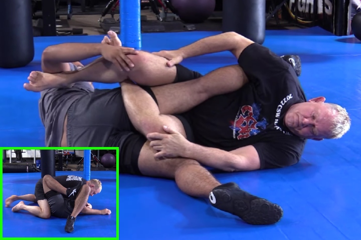 Erik Paulson Shows A Unique Kneebar Setup From Side Control