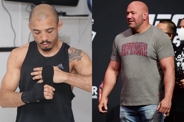 José Aldo On How Dana White’s Text Message Saved His Son’s Life: “I Get Emotional Talking About It”