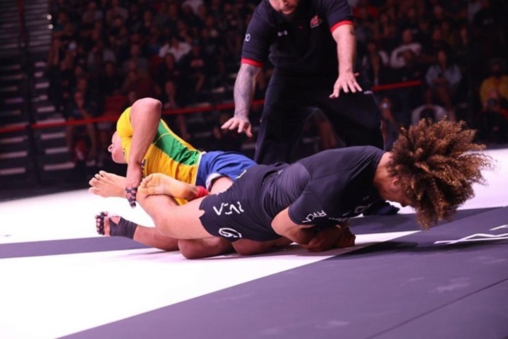 The Heel Hook Which Kade Ruotolo Used To Submit Mica Galvao at ADCC 2022