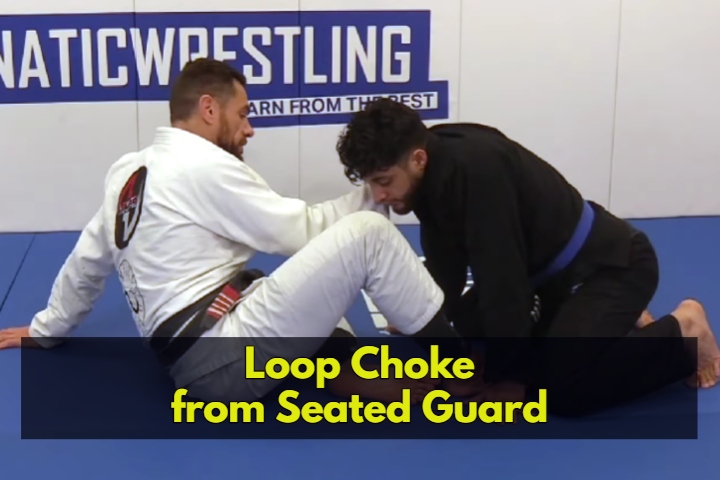 Rafael Lovato Jr. Demonstrates A Great Loop Choke Setup from Seated Guard