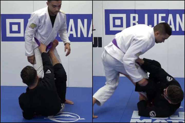 Mikey Musumeci Demonstrates An Easy Sweep You Can Do With The Opponent’s Belt