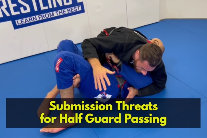 Having Trouble Passing Half Guard? Start Using Submission Threats
