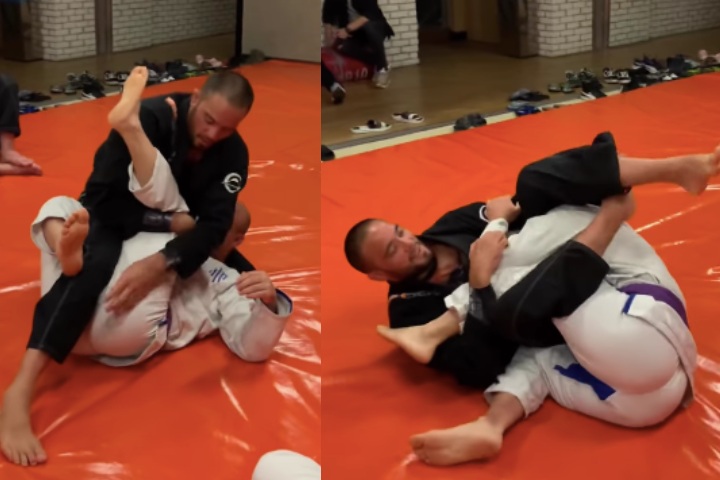 This Cryangle (Leg, Arm & Neck Triangle) is the Nastiest Half Guard Counter
