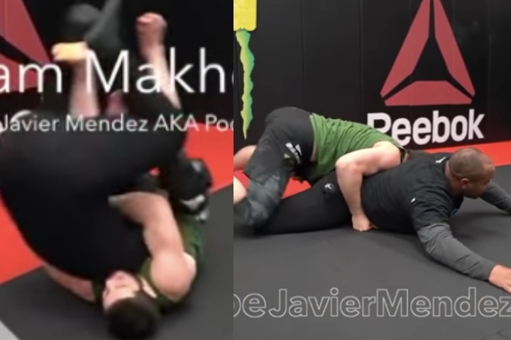 Islam Makhachev Leaks Video of Him OutWrestling Daniel Cormier