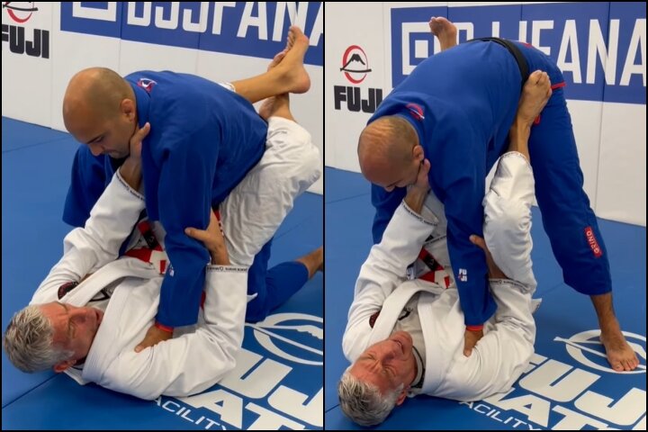 Marcio “Macarrao” Stambowsky Shows A Fast Armbar From Closed Guard