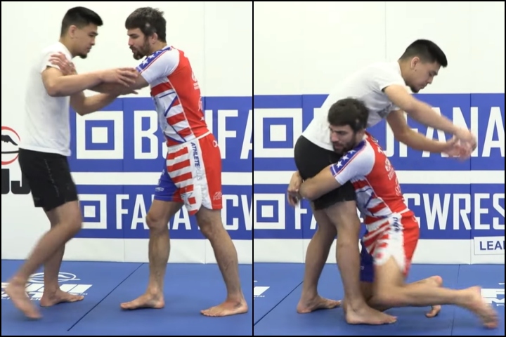 “The Schoolyard Shove” – Great Way To Set Up Takedowns