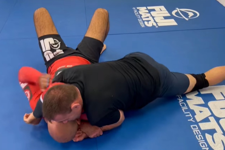Jake Shields Shows A Fantastic Arm Triangle Setup (From Mount)