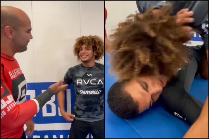 Use Your Hair In BJJ… No, Seriously – Kade Ruotolo Demonstrates