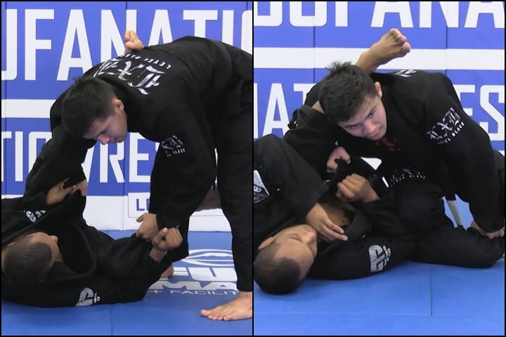 Here’s How To Setup A Knee Cut Pass Against Lasso Guard