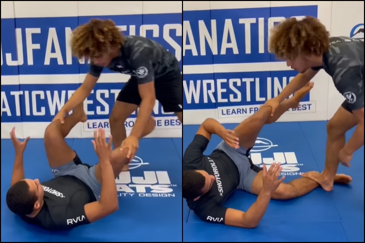 The Leg Pin: Step On Your Training Partner’s Leg & Pass Their Guard