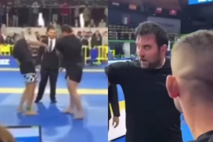 Chechen Black Belt Gets DQ’d For Striking Oliver Taza at IBJJF No Gi Europeans