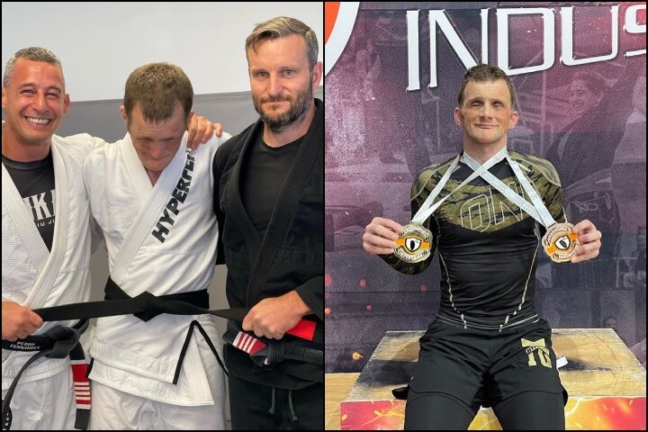 Clinton “The Blind Grappler” Terry Promoted To BJJ Black Belt