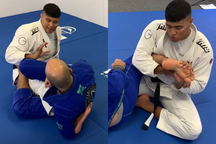 This Is A Powerful Toe Hold Counter To The Straight Ankle Lock