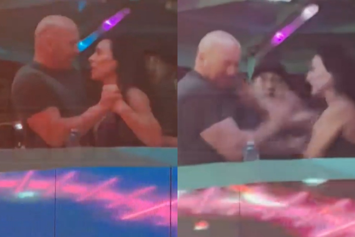 [Watch] Dana White’s Wife Slaps Him On New Year’s Eve – He Responds In Kind