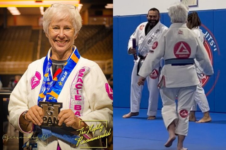 Elaine Wynn, The Popular “Jiu-Jitsu Grandma”, Promoted To BJJ Purple Belt